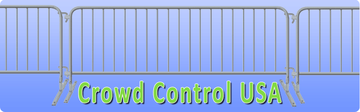 Crowd control barricades