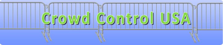 Crowd control usa barricades